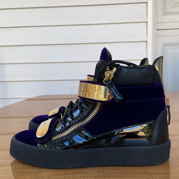 Giuseppe Zanotti Coby High Trainers Mens Shoes Size 41 - Picture 11 of 13